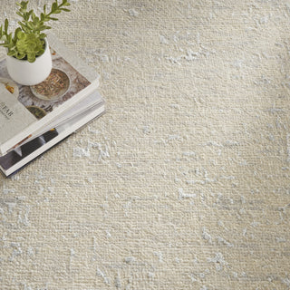 Nourison Luna LUN01 Ivory Silver Blue Area Rug by Reserve Collection 