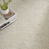 Nourison Luna LUN01 Ivory Silver Blue Area Rug by Reserve Collection