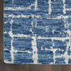 Nourison Luna LUN02 Blue Silver Area Rug by Reserve Collection