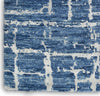 Nourison Luna LUN02 Blue Silver Area Rug by Reserve Collection