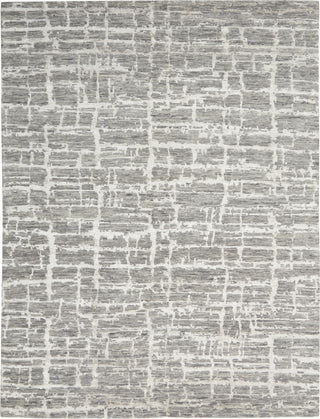 Nourison Luna LUN02 Grey Silver Area Rug by Reserve Collection