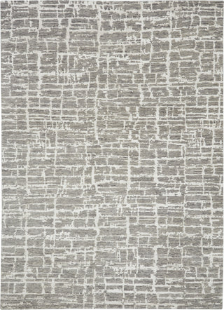 Nourison Luna LUN02 Grey Silver Area Rug by Reserve Collection