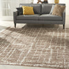 Nourison Luna LUN02 Mocha Ivory Area Rug by Reserve Collection
