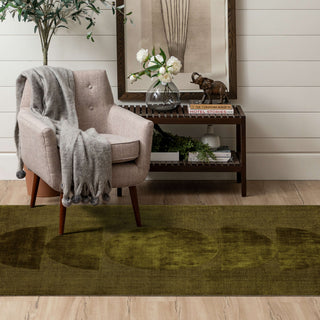 Karastan Bobby Berk (Series 2) Luna Moss Area Rug Lifestyle Image Feature