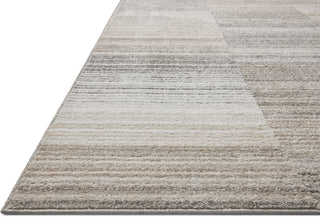 Loloi Lune LUN-03 Granite / Natural Area Rug Corner Image