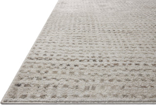 Loloi Lune LUN-04 Ivory / Pebble Area Rug Corner Image