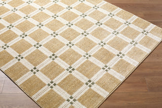Livabliss La Luna LUU-2308-Sandstone-Ivory-Olive Green Area Rug Corner Shot