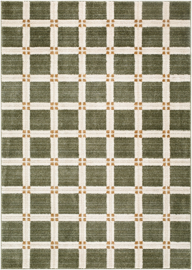Livabliss La Luna LUU-2309 The Prominent Colors In This Home Decor Item Are: Olive Green Area Rug main image