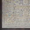 Nourison Lustrous Weave LUW01 Ivory Blue Area Rug Detail Image