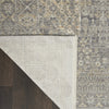 Nourison Lustrous Weave LUW02 Grey Beige Area Rug Corner Image
