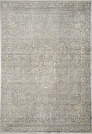 Nourison Lustrous Weave LUW02 Grey Beige Area Rug main image