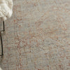 Nourison Lustrous Weave LUW02 Grey Brick Area Rug Corner Image