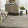 Nourison Lustrous Weave LUW02 Grey Brick Area Rug Room Image Feature
