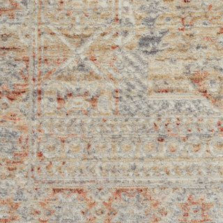 Nourison Lustrous Weave LUW02 Grey Brick Area Rug Swatch Image