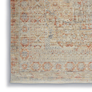 Nourison Lustrous Weave LUW02 Grey Brick Area Rug Texture Image
