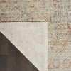 Nourison Lustrous Weave LUW02 Grey Brick Area Rug Corner Image