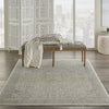 Nourison Lustrous Weave LUW02 Ivory Beige Area Rug Corner Image