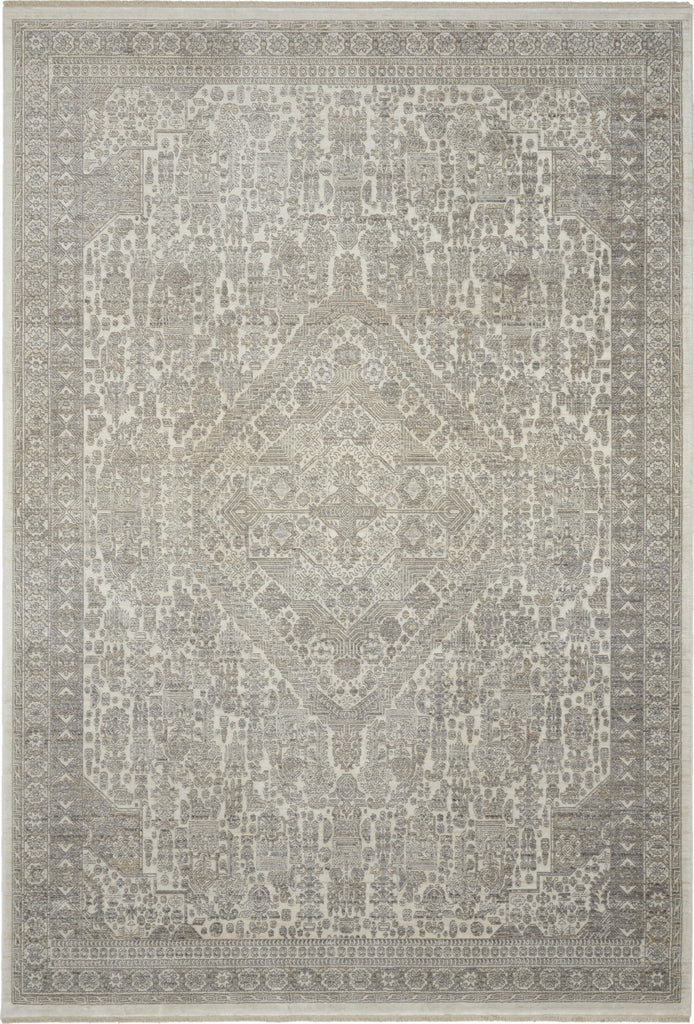Nourison Lustrous Weave LUW02 Ivory Beige Area Rug main image