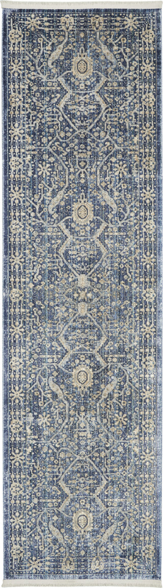 Nourison Lustrous Weave LUW03 Blue Area Rug Main Image