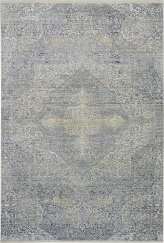 Nourison Lustrous Weave LUW04 Blue Grey Area Rug main image