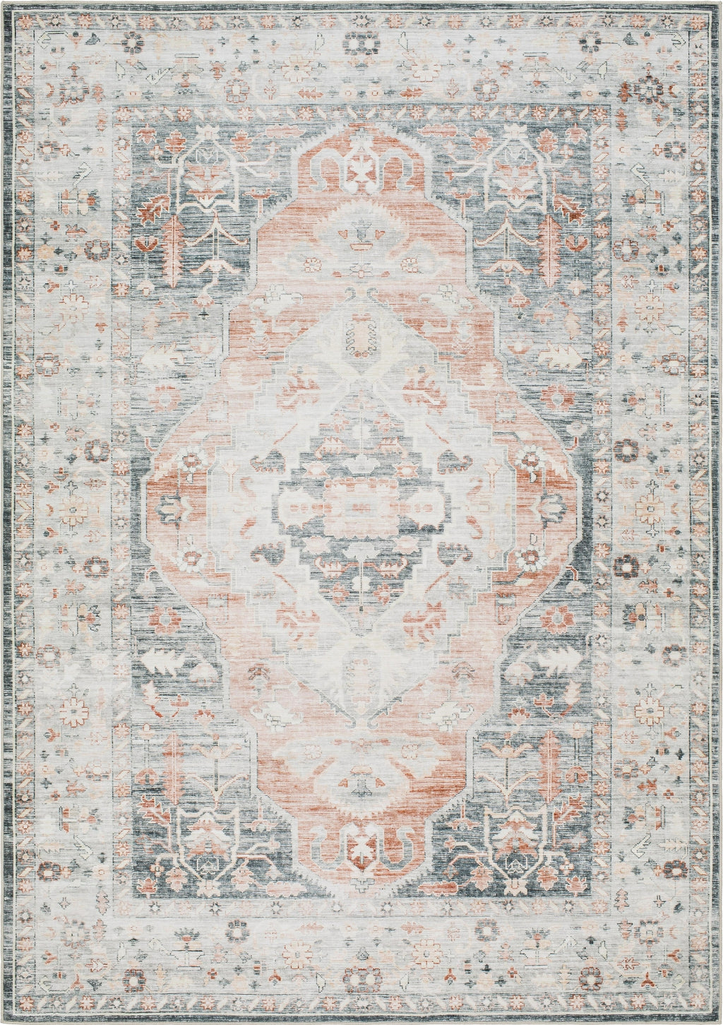 LIVABLISS Lavable LVB-2309 Light Grey Area Rug