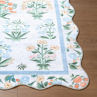 Livabliss Lavable LVB-2342 Machine Washable Area Rug Angle