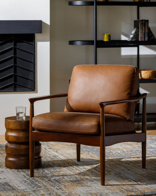 Surya Lewiston LWS-001 Brown / Furniture Style Shot