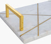 Surya Luxe LXE-001 White Detail