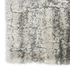 Nourison Luxurious Shag LXR01 Ivory/Charcoal Area Rug Texture Image