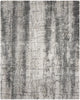 Nourison Luxurious Shag LXR01 Ivory/Charcoal Area Rug Main Image