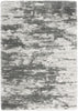 Nourison Luxurious Shag LXR02 Charcoal/Ivory Area Rug main image