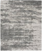 Nourison Luxurious Shag LXR02 Charcoal/Ivory Area Rug Main Image