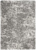 Nourison Luxurious Shag LXR04 Charcoal Grey Area Rug main image