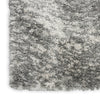 Nourison Luxurious Shag LXR04 Charcoal Grey Area Rug Texture Image