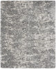 Nourison Luxurious Shag LXR04 Charcoal Grey Area Rug Main Image