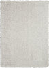 Nourison Luxe Shag LXS01 Light Grey Area Rug main image