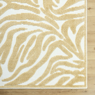 Livabliss Lyna LYA-2334 White Machine Washable Area Rug 