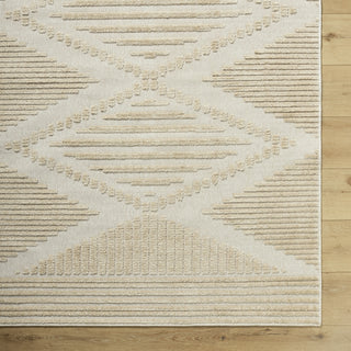 Livabliss Lyna LYA-2339 Beige Machine Washable Area Rug 