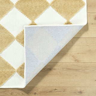 Livabliss Lyna LYA-2351 White Machine Washable Area Rug Pile