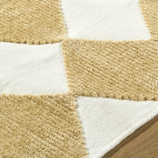 Livabliss Lyna LYA-2351 White Machine Washable Area Rug Detail