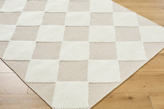Livabliss Lyna LYA-2357 Beige Machine Washable Area Rug Corner Shot