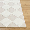 Livabliss Lyna LYA-2357 Beige Machine Washable Area Rug Angle