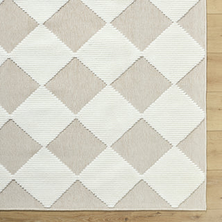 Livabliss Lyna LYA-2357 Beige Machine Washable Area Rug 