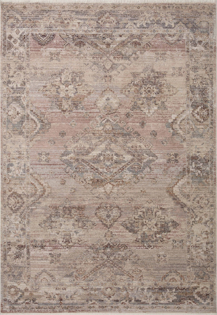 Loloi Lyra LYR-01 Blush/Dove Area Rug