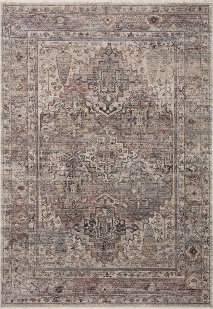 Loloi Lyra LYR-05 Sunset/Silver Area Rug