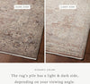 Loloi Lyra LYR-06 Berry/Stone Area Rug