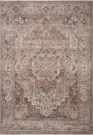 Loloi Lyra LYR-06 Berry/Stone Area Rug