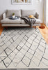 Bashian Montauk M152-MTK203 Ivory Black Area Rug Lifestyle Image Feature