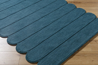 Livabliss Mystique M-5491 Beetle Blue Area Rug