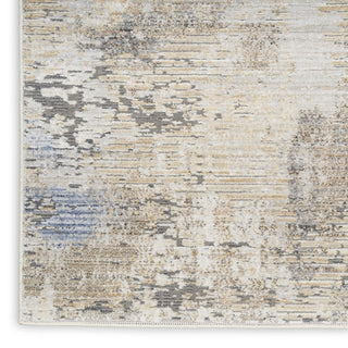 Nourison ABSTRACT HUES ABH01 BEIGE GREY Texture Image